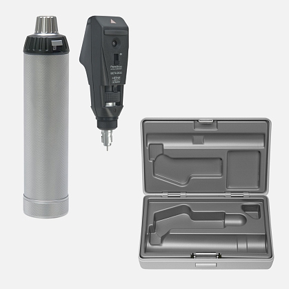Retinoscope HEINE BETA 200 LED 2.5 V, large battery handle HEINE, case
