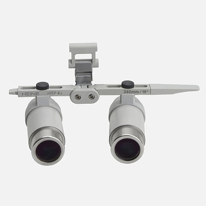 Upgrade kit with HEINE HRP 6x / 340 mm binocular loupe for ML4 LED headlight without S-GUARD protection