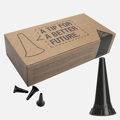 AllSpec disposable ear specula for otoscopes. Package of 1000 pcs. Ø 2.5 mm