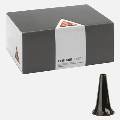 HEINE reusable ear specula Ø 4 mm for otoscopes. Package of 50 pcs.