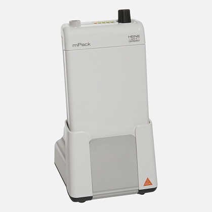 HEINE mPack battery with desktop/wall transformer EN 50
