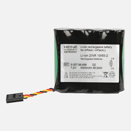 Li-ion Rechargeable Battery for HEINE mPack Power Source