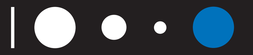 Slit, 3 types of circular spots, Cobalt blue filter