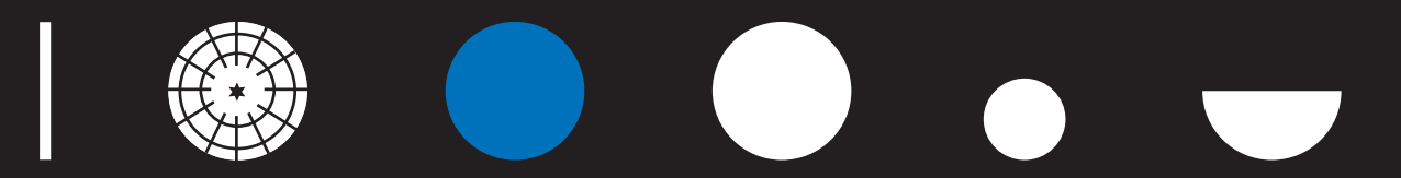 Slit, Fixation star with scale, Cobalt blue filter, Large circle, Small circle, Semicircle